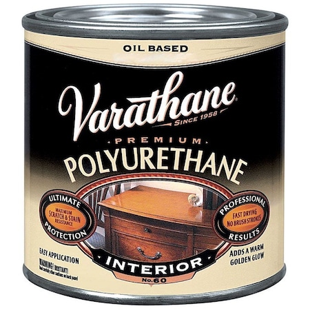 Varathane Varathane Premium Satin Clear Oil-Based Polyurethane 0.5 pt 242178H
